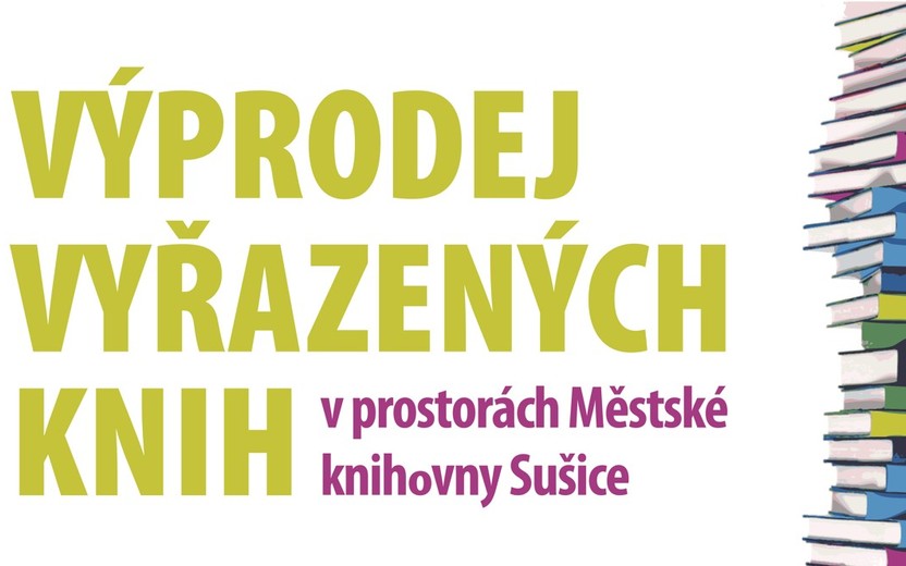 26.3.2025 Výprodej vyřazených knih