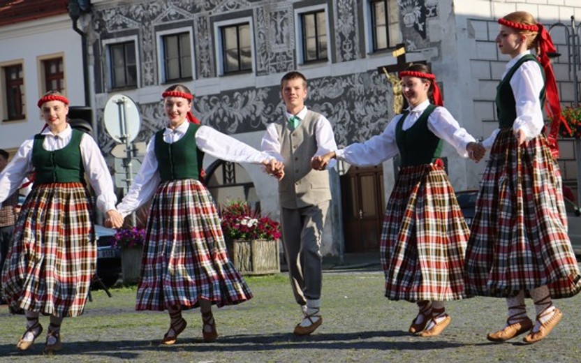 Folklórní festival Lotyšsko