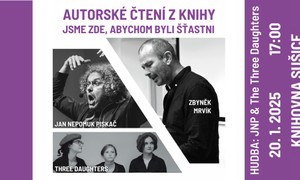 20.1.2025 17:00 Autorské čtení z knihy Jsme zde, abychom byli šťastni