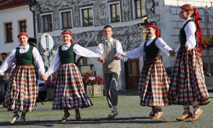 Folklórní festival Lotyšsko